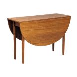 A G-Plan Mid Century teak drop leaf dining. Extended 132x108x72.5cm