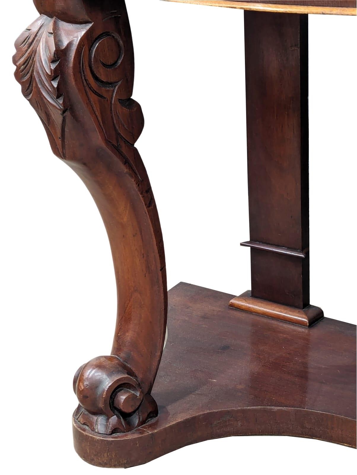 A Victorian mahogany marble top washstand. 108x51x94cm - Image 2 of 4