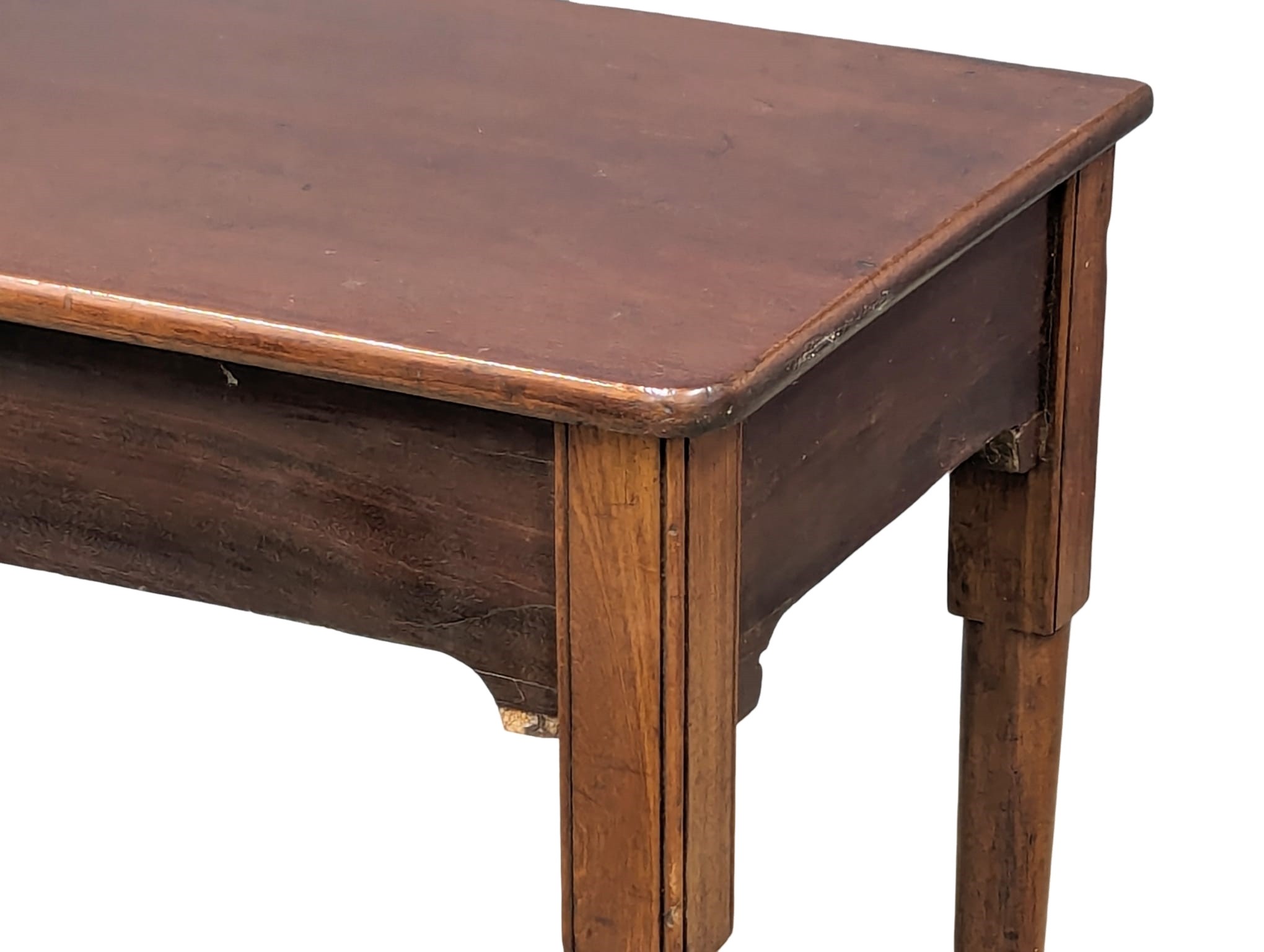 A George II 18th Century mahogany side table. Circa 1740-1750. With restorations. 81x40x71cm - Image 5 of 5