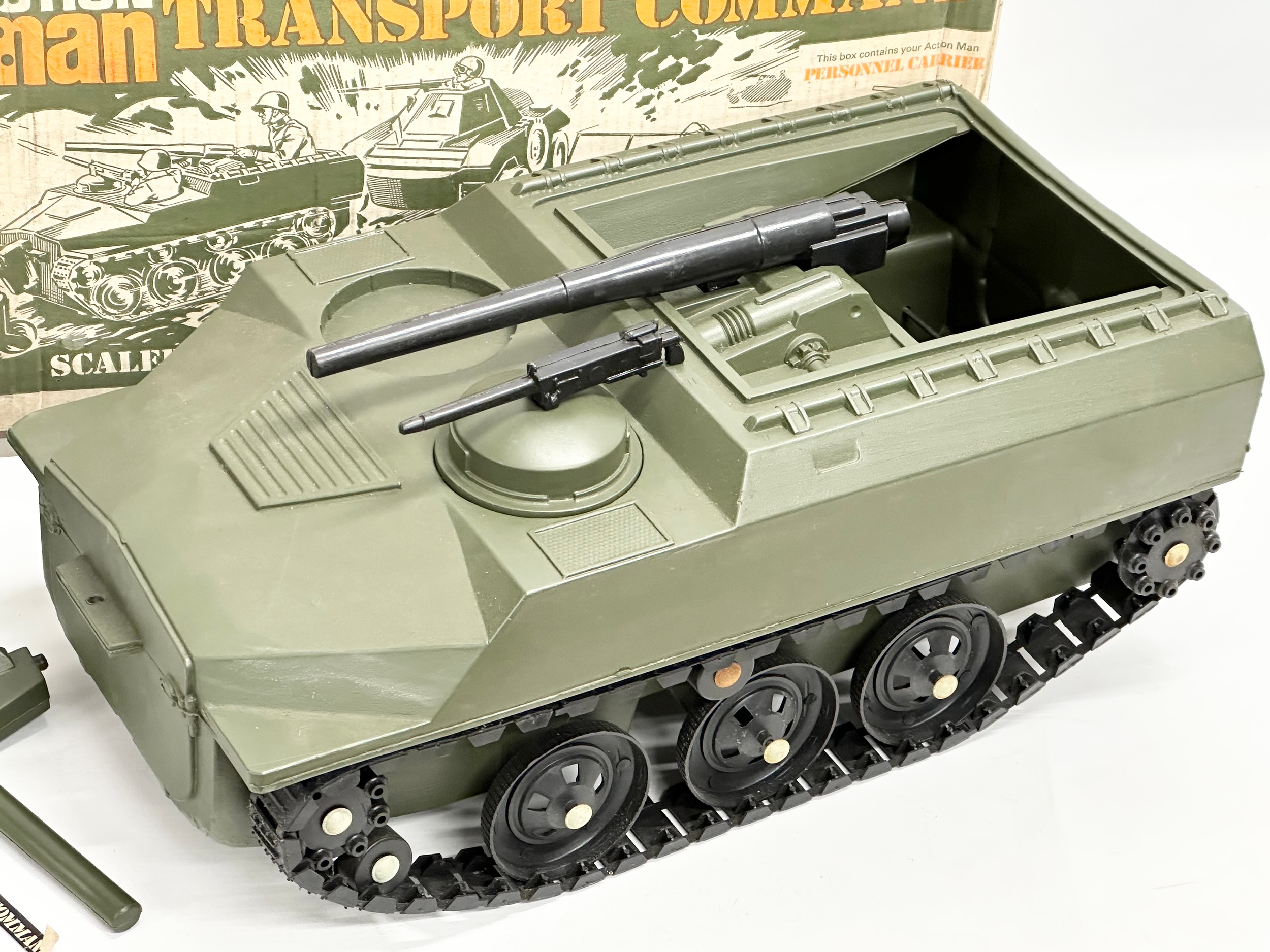 A 1967 Action Man Transport Command Personnel Carrier with original box. By Palitoy. - Image 2 of 4