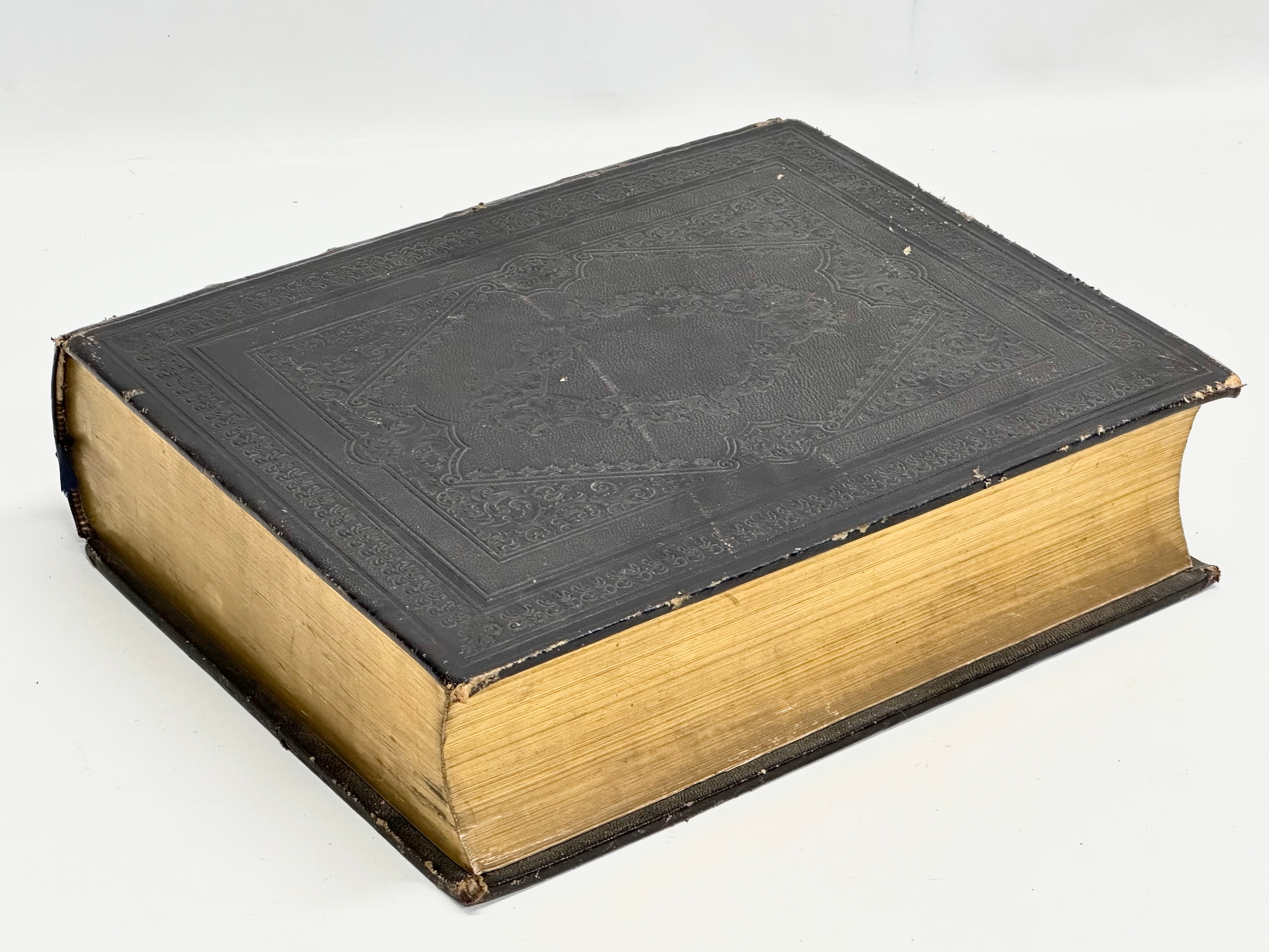 A Mid 19th Century Holy Bible. 1855. - Image 2 of 5