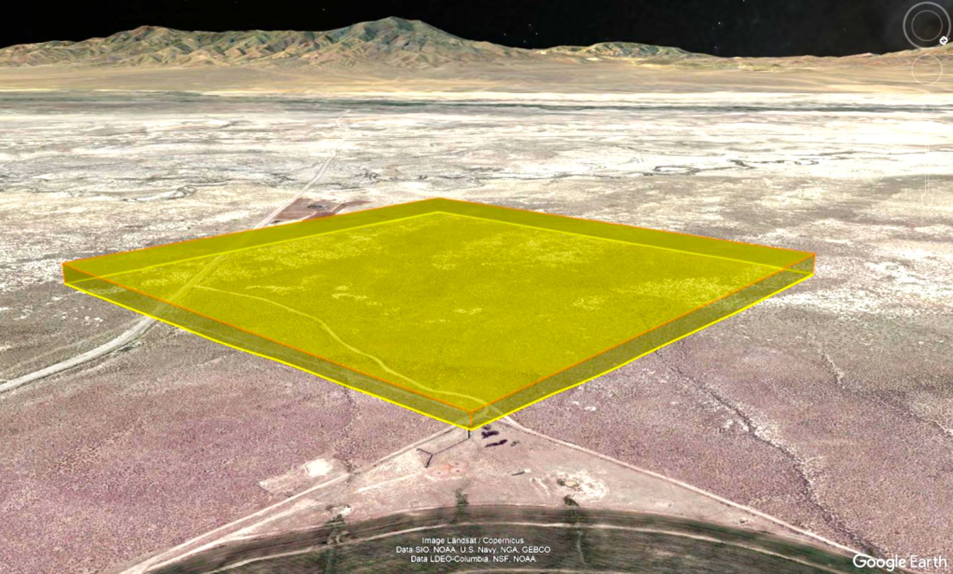 160 Acres Between the Mountains in Lander County, Nevada! BIDDING IS PER ACRE!