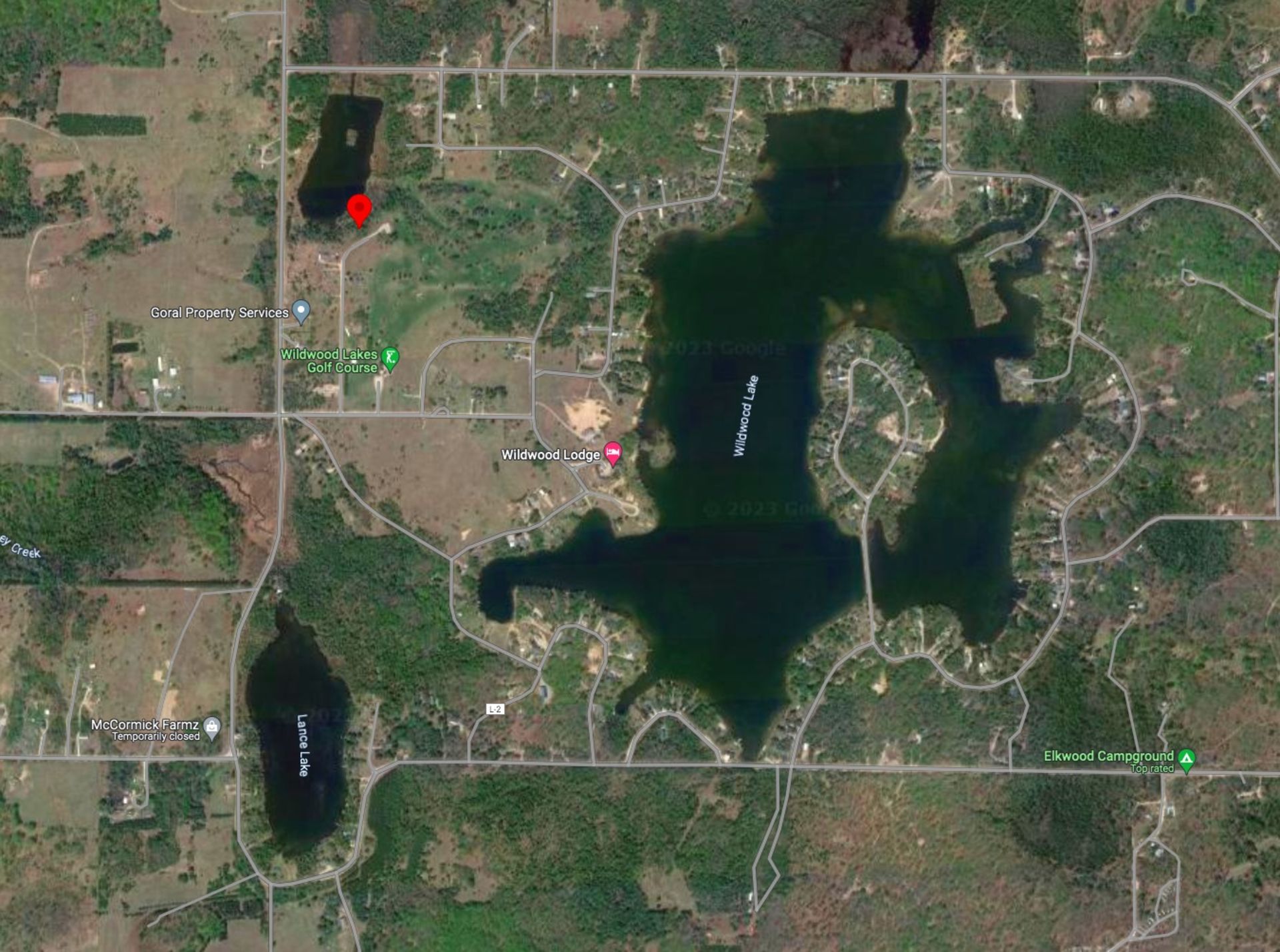 Buildable Lot Between a Lake & a Golf Course, in Wolverine, Michigan! - Image 10 of 13