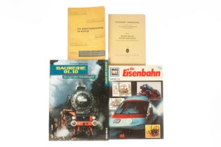 4 Eisenbahn Bücher/Hefte