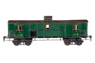 Märklin Prototyp franz. Gepäckwagen 2995 PLM, Spur 1, HL, mit Inneneinrichtung, 4 ST, 4 kleinen