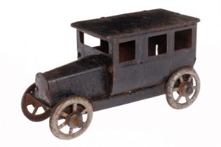 Penny Toy Limousine, gealterter Lack, RS am Boden, L 8, Z 4