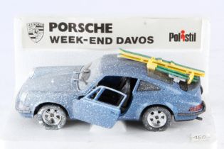 Polistil Porsche, Alterungsspuren, L 16,5, im tw besch. OK, Z 3