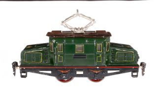 Märklin Prototyp/Vorserie Vollbahnlok RV, Spur 0, elektr., grün, HL, gelötete Ausführung, mit nur