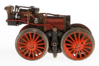 Märklin Motor, Spur 1, uralt, elektr., mit Schaltung, Alterungs- und Gebrauchsspuren, als