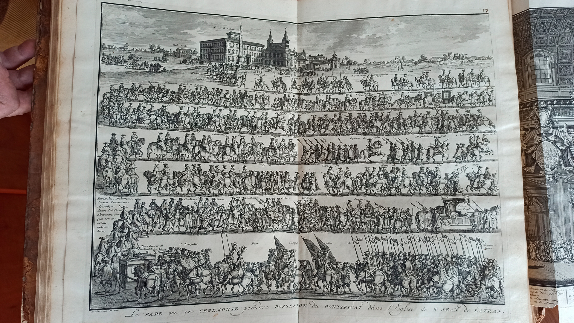 Altes Buch Amsterdam 1723, J. F. Bernard, ”Ceremonies et Coutumes, Religieuses des tous les - Image 4 of 5