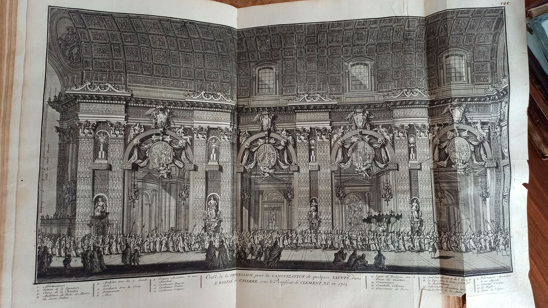 Altes Buch Amsterdam 1723, J. F. Bernard, ”Ceremonies et Coutumes, Religieuses des tous les - Bild 3 aus 5