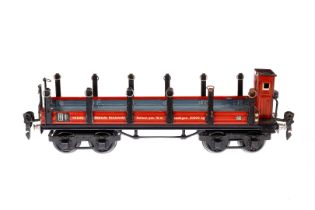 MÄRKLIN Rungenwagen 1852, Spur 0, min. LS, 2 Rungen und 1 Kupplung RS, L 24, sonst Z 2