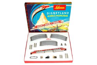 SCHUCO Modellbahn-Set ”Disneyland Alweg-Monorail” 6333, wohl vollständig, mit Anleitung und