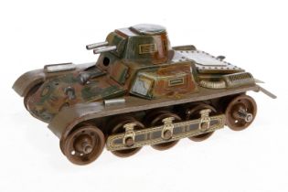 Gescha Panzer 65-6, CL, Uhrwerk intakt, NV, L 19, zum Herrichten