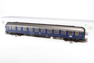 Märklin Schnellzugwagen 58011, Spur 1, blau, Alterungs- und Gebrauchsspuren, L 75, im tw besch.