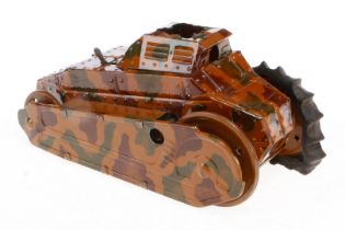 Panzer, Mimikry, Uhrwerk intakt, NV, L 19, Z 4
