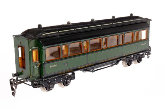 Märklin Vorserie Prototyp ged. Güterwagen, Spur 0, gelötet und HL, von 1929, 2 ST, BRHh, L 17, Z 2 - Bild 3 aus 5