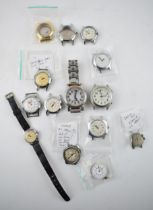 A collection of braille watches (8) and talking watches (2) with some noted as working. (10)