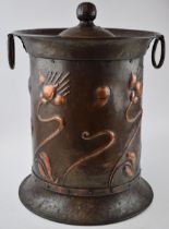 Romola Arts & Crafts Movement Coal Bucket, c1900 Glasgow School Scottish Arts & Crafts, marked