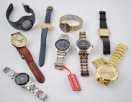 A collection of gentleman's and ladies wristrwatches to include examples by Citizen (Chronograph),