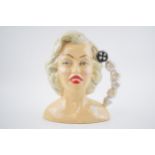 Bairstow Manor Pottery limited edition character jug Marilyn Monroe. In good condition with no