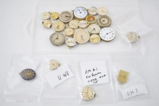 A collection of 23 vintage and antique pocket watches movements a/f. Of note several good examples