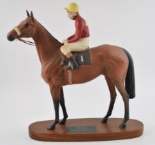 Beswick Connoisseur Red Rum with Brian Fletcher up 2511. In good condition with no obvious damage or