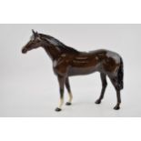 Beswick large racehorse 1564 in brown colourway. In good condition with no obvious damage or