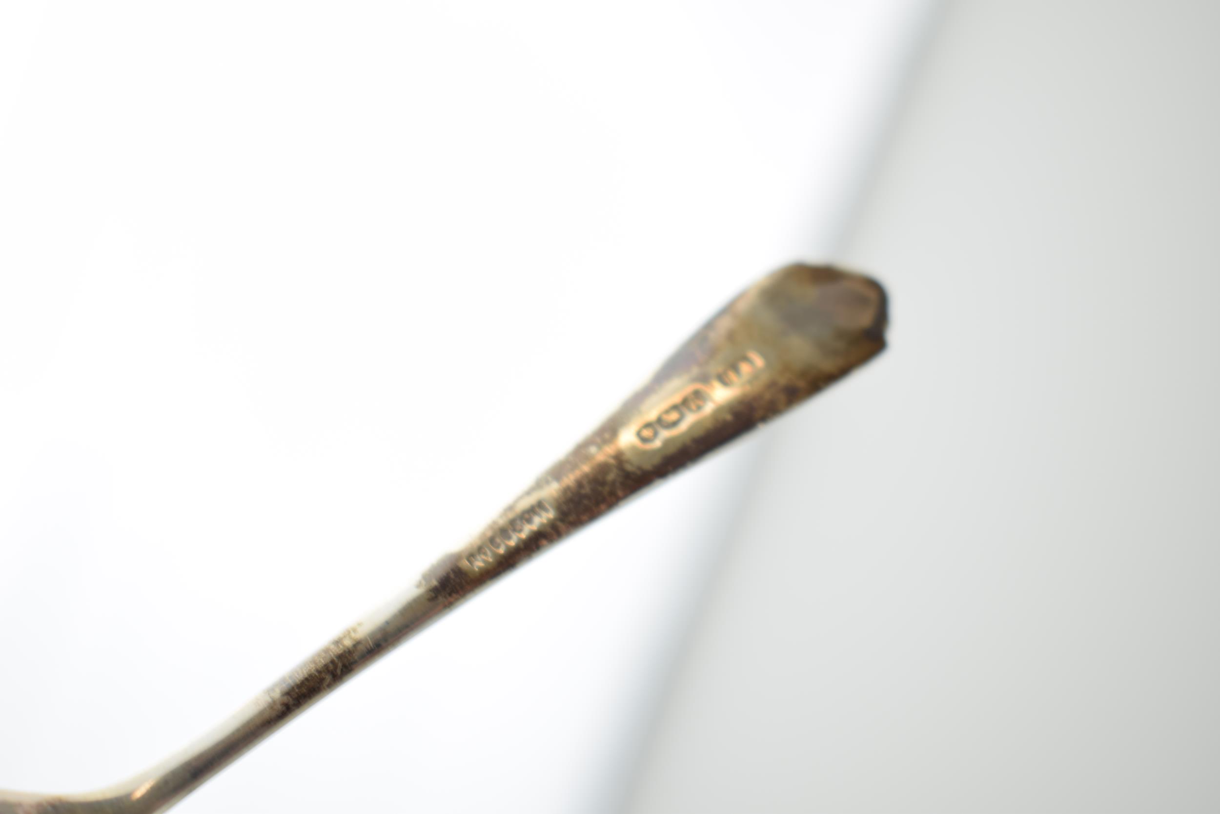 Cased set of 6 hallmarked silver tea spoons, Sheffield 1943, 89.6 grams. - Image 2 of 3