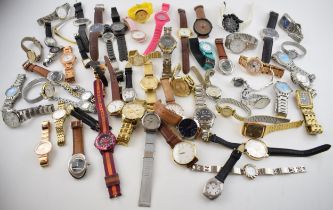 A good collection of assorted designer quartz watches. Of note examples by Sekonda, Ice and