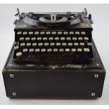 Imperial 'Good Companion' Typewriter, Made in Leicester, England. 31cm x 32cm, x 16cm. In good