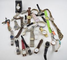 A good collection of assorted designer quartz watches. (Qty) All in original condition with some