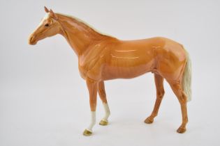 Beswick large palomino racehorse 1564. In good condition with no obvious damage or restoration.