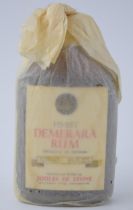 Joules of Stone 'Finest Demerara Rum' Produce of Guyana. 70 percent proof, 6 2/3 Fl. Ozs. In