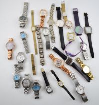 A good collection of assorted designer quartz watches. (Qty) All in original condition. A good lot