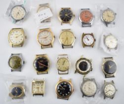 A good quantity of vintage watches, to include mechanical Swiss movements from the 1950s - 1970s.