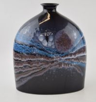 Poole Pottery 'Celestial' elongated bottle vase, 28cm tall. In good condition with no obvious damage