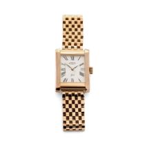 Rotary 'Gold" 9ct gentemans wristwatch. Swiss Made quartz date movement. On a 9ct fully hallmarked