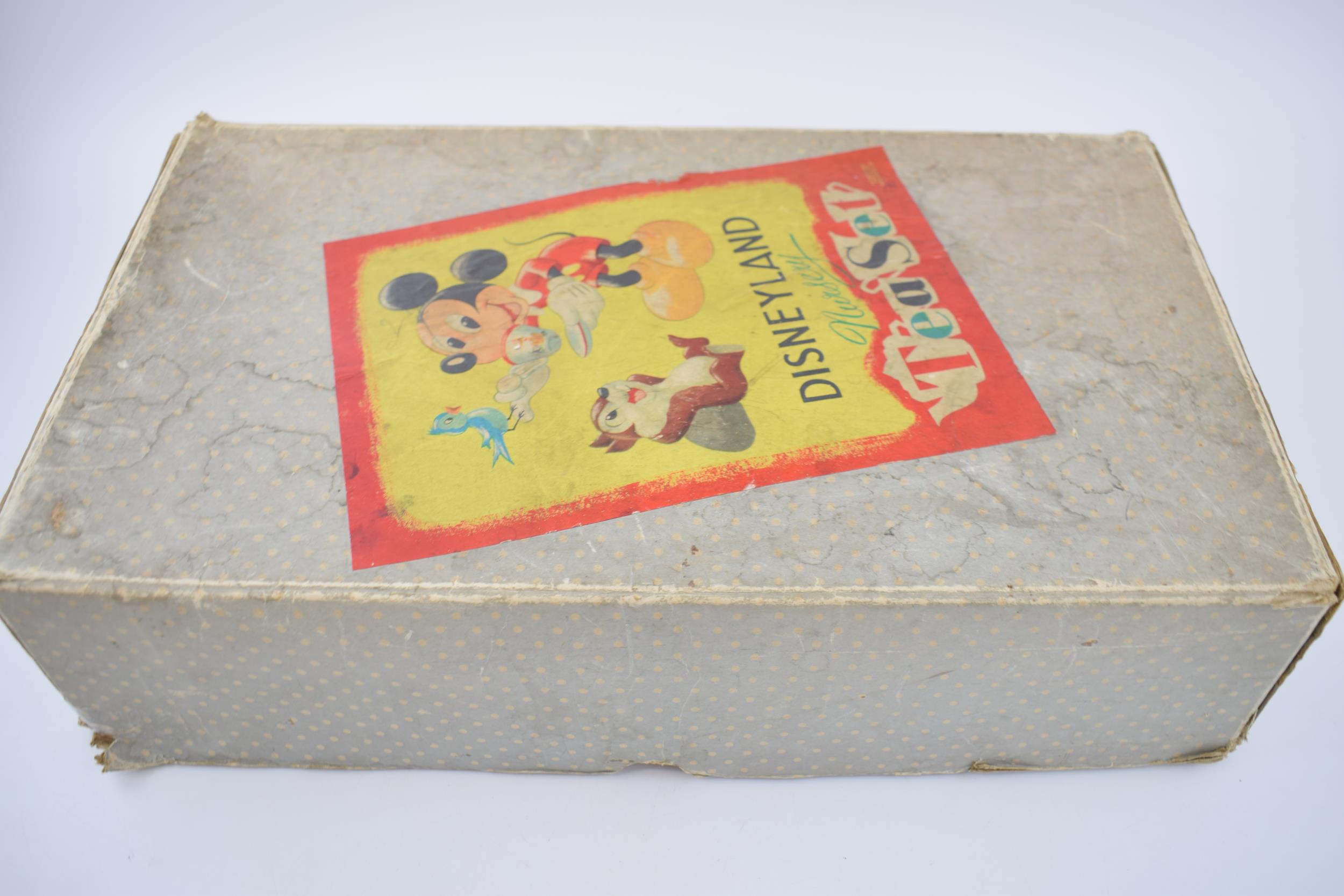 Boxed Beswick Walt Disney Disneyland Nursery tea set to include a teapot, 2 trios, milk and sugar - Image 6 of 6