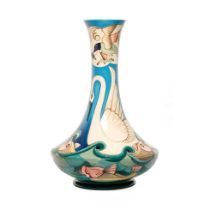 Moorcroft Pottery, a large Prestige vase decorated in the Odyssey pattern by designer Beverley