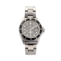 Rolex Submariner Oyster Perpetual Date gentleman's wristwatch 16800, stainless steel Oyster bracelet