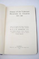 "History of the Volunteer Movement in Cheshire 1914-1920" 1920 1st edition. WWI history interest /