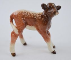Beswick Shorthorn Calf 1406C. In good condition with no obvious damage or restoration.