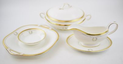 J P Mcmanus interest: A large comprehensive collection of Aynsley and Belleek dinner and tea ware.