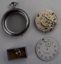An Elgin Timer vintage pocket watch, complete project ready for assembly. All in original condition.