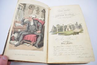 "The Tour of Dr Syntax" 1813 3rd edition. Hand coloured plates. In good condition, later boards.