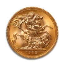 FULL sovereign gold coin 1968.