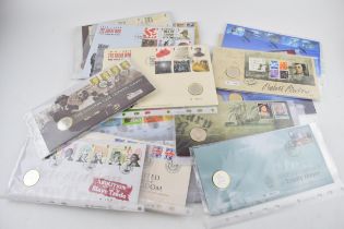 A collection of First Day Covers, each with a current £2 coin, to include 60th Anniversary of the