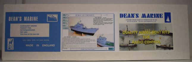 Dean's Marine Model Boat Kit for Radio Control 'H.M.S GUERNSEY' Made in England. Island Class Patrol