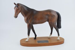 'Troy' Racehorse of the year 1979. A connoisseur model by Beswick England. Height 29cm. In good